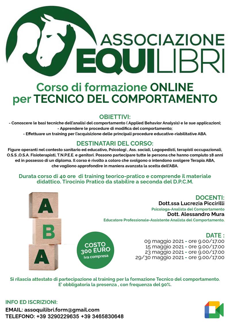 Corso di formazione ABA